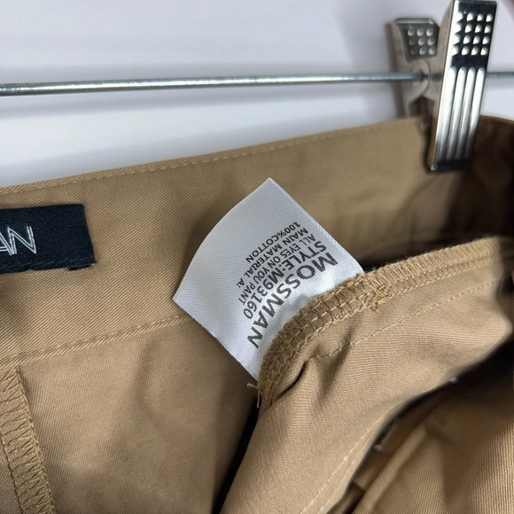 Mossman All Eyes On You Pant Tan Khaki High Rise Flare Wide Leg Office Neutral - Picture 11 of 14